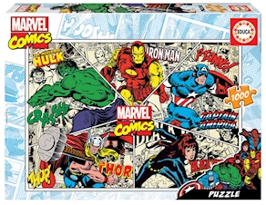 Puzzle educa 1000 piezas, Marvel Comics