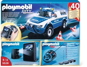 Playmobil Coche de Policía con cámara y radiocontrol