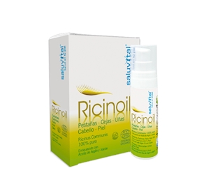 Ricinoil 100% Puro ECOCERT – 30 ml . Pestañas , cejas, uñas, cabello, piel