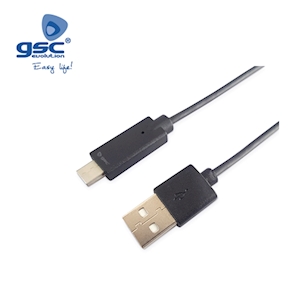 Cable USB macho a micro USB macho 2.0 - 1,5M