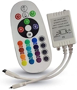 Controlador con mando para tira LED RGB