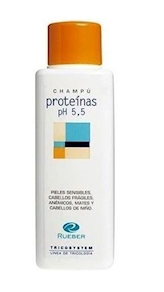 Champú Proteinas Ph 5.5 de 400 ml de Rueber - Hacer el pedido en: www.papillonpeluqueros.com/tienda
